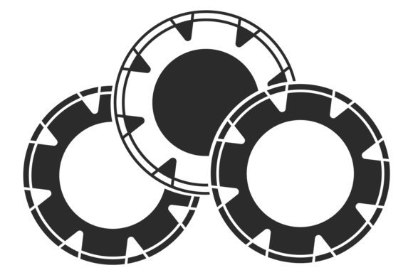 Casino Chips Icon: Graphics and Illustrations for Publishing