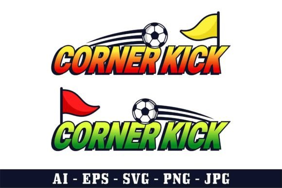 Corner Kick Graphics & Illustrations for Soccer