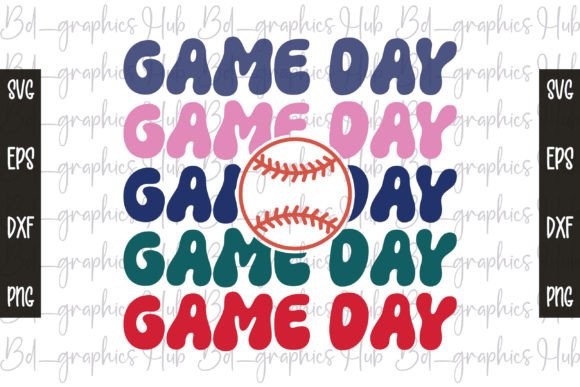 Game Day RETRO SVG: Crafts and Graphics