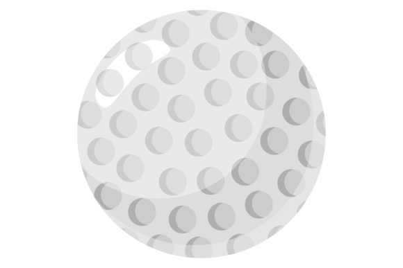 Golf Ball Icon. Club Sport Game Sign: A Designer's Take