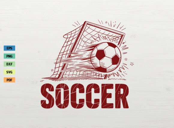 Retro Soccer Game Day Shirt SVG PNG: Graphics & Crafts for Branding