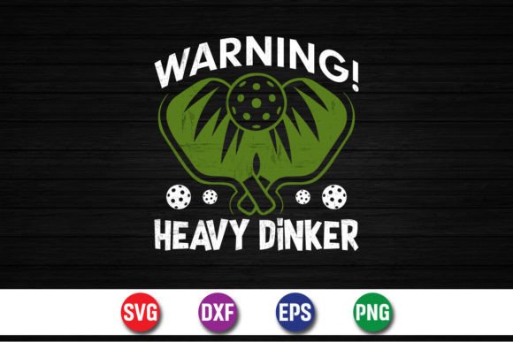 Warning Heavy Dinker Pickleball Game – A Designer's Review